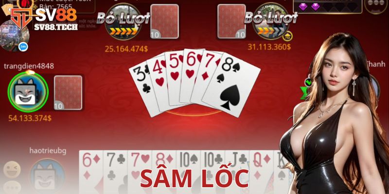 Ví dụ cách chơi Sâm lốc cụ thể